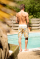 Brakeburn Shorts Flower 28 Yellow