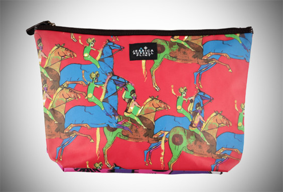 Jessica Russel Flint Bag Sponge Galloping Horses