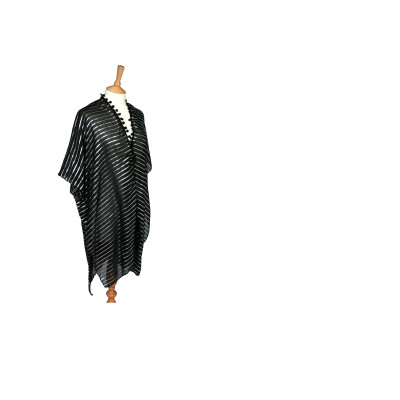 Black Ginger Kaftan Pompom