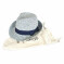 Black Ginger Hat In Bag Tribly Speckled Blue