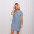 Brakeburn Dress Woven Gathered