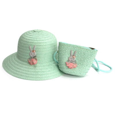 Black Ginger Hat In Bag Kids Rabbit With Bag