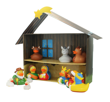 Lilalu Toy Duck Nativity Set