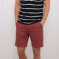 Brakeburn Shorts Chino 30 Washed Red