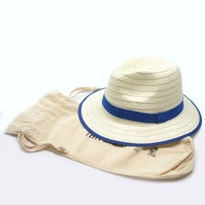 Black Ginger Hat In Bag Panama Kids