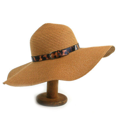 Black Ginger Hat In Bag Animal Print