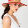 Pia Rossini Hat Florence Natural / Red