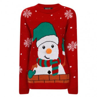 Loungable Boutique Jumper Snowman