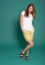 Brakeburn Shorts Trun Up Chino 8 Yellow