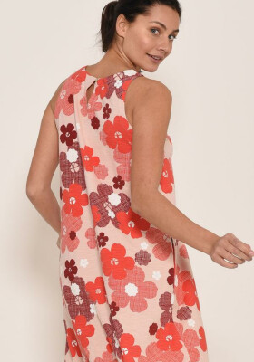 Brakeburn Dress Wild Rose Beach