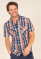 Brakeburn Shirt Navy/Red Check S Navy/Red