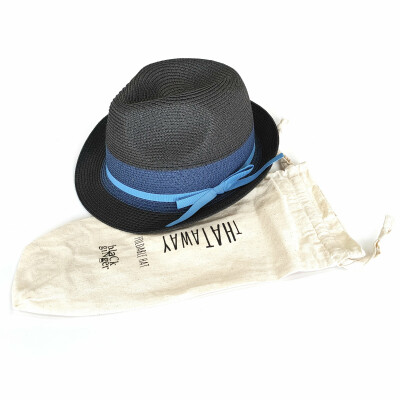 Black Ginger Hat In Bag Tribly Dark Blue