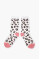 Brakeburn Sock Whie Leopard