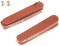 Aztec Brakeblock Road Insert Carbon Red