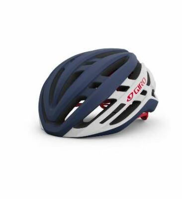 Giro Giro Agilis Road Helmet 2022: Matte Midnight / White / Red