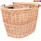 Unbranded Stock Borough Oval Wicker Basket With Handles And Quick Release Bracket