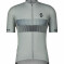 Scott Scott Rc Team 10 Short-Sleeve Men's Shirt MEDIUM Light Grey/Dark Blue