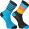 Madison Madison Socks Sportive Mid 2Pk Bk/Be Md 40-42 Medium Black / Blue
