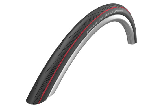Schwalbe Schwalbe 700 X 25C (25-622) Lugano Wired Al Tyre – Blk/Red