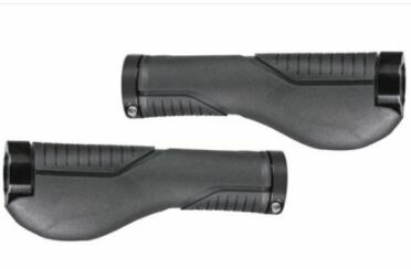 Unbranded Stock Ergonomic Lock On Mtb Grips – Black (pair)
