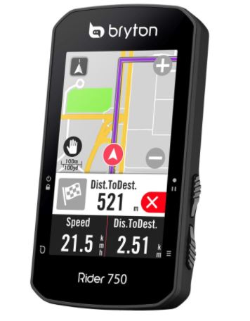 Bryton Rider 750E Gps - Powermeter - Computer - Accessories - Shop