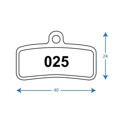 Rwd R025 Pads Slate, Saint M810