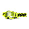 100% Goggles Accuri Forecast System CLEAR LENS Fluo Yellow