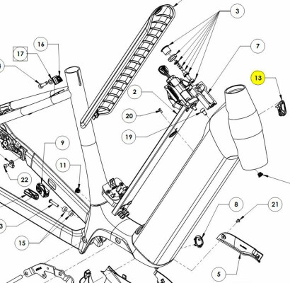 Cube Bikes Frame Plug Left