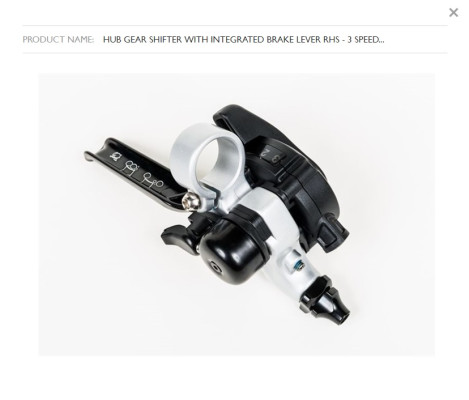 Brompton Bicycle Ltd 3Spd & Right Hand Side