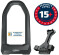 Abus Granit Super Extreme 2500+ush Bracket 23CM USH BRACKE Pedal & Powered Diamond