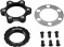 Shimano 6 Bolt-Centre Lock Adaptor 6 BOLT Black