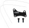 Shimano Xt Dh Cali Mnt Adap REAR Black