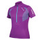 Endura Ltd Xtract Short Sleeved Jersey SMALL Lilac