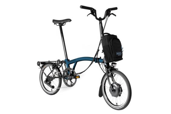 Brompton Bicycle Ltd Electric C Line 12 Spd High Rack