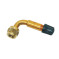 D2O 90 Degree Valve Extension AUTO Silver