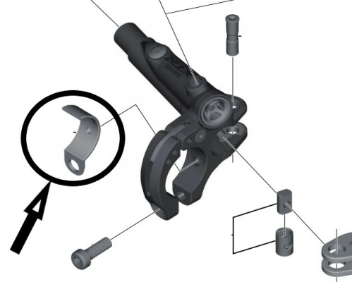 Shimano M9000 Band Adapter