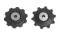 Campagnolo 10Sp Jockey Wheels PAIR Black