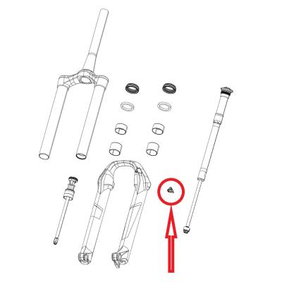 Rock Shox Fork Hose Clamp