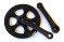 Suntour Junior Alloy 152MM 7/8SPD 42T Black