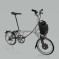 Brompton Bicycle Ltd M 4 L CONTI Storm Grey
