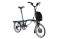Brompton Bicycle Ltd H 12 R MARATHON RACER Ocean Blue/Black