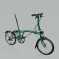 Brompton Bicycle Ltd S 2 L MARATHON Racing Green