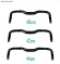 Genetic Driser 16 Bar 400MM 31.8 Black