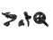 Shimano 105 12Spd Hyd/Mech 172.5MM 50/34 Black
