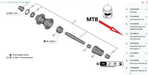 Shimano Tc500 Thru Axle