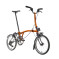 Brompton Bicycle Ltd M 4 L CONTI URBAN Flame Lacquer