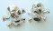 Identity Skull Valve Cap AUTO VALVE Chrome