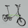 Brompton Bicycle Ltd M 6 L MARATHON RACER Matcha Green