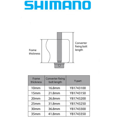 Shimano Rs505 Calliper Fixing