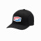 100% Official Flexfit Hat L-XL Black